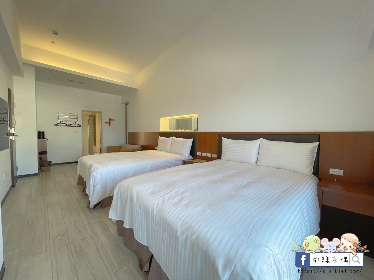 【墾丁住宿】樂逸行旅南灣館-漫步純白海景別墅，2分鐘到南灣的優雅回憶。專屬停車場大浴缸，附早餐及冰涼汽水
