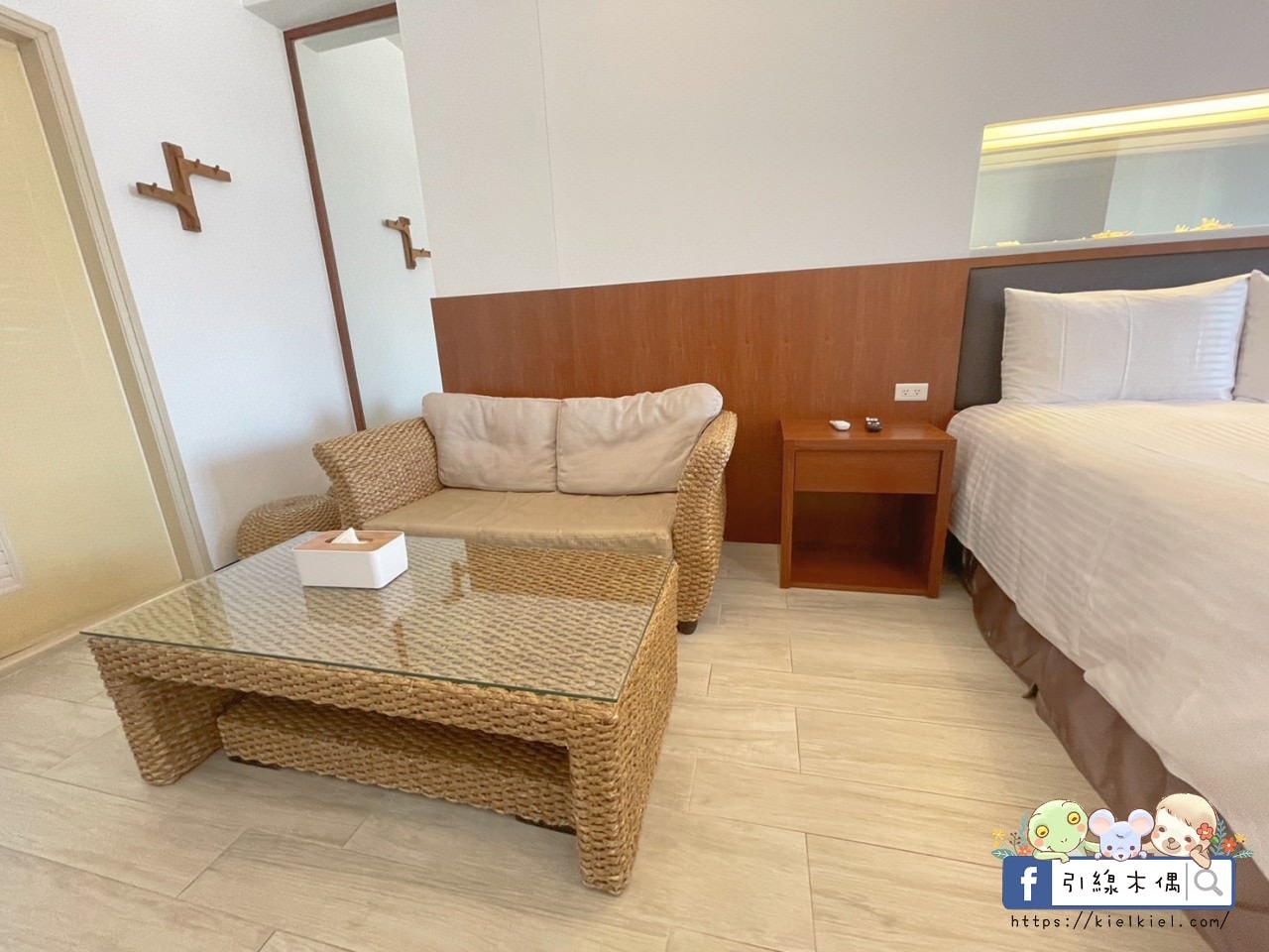 【墾丁住宿】樂逸行旅南灣館-漫步純白海景別墅，2分鐘到南灣的優雅回憶。專屬停車場大浴缸，附早餐及冰涼汽水