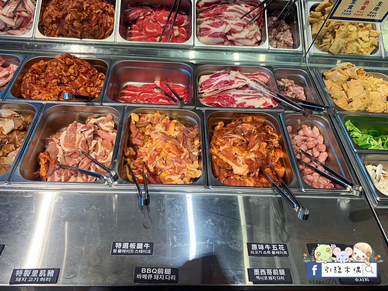 【新北永和美食】打爆豬新北永和店-359元韓食任意吃，13種韓式銅盤烤肉，還有炸雞跟火鍋爽爽吃到爆。