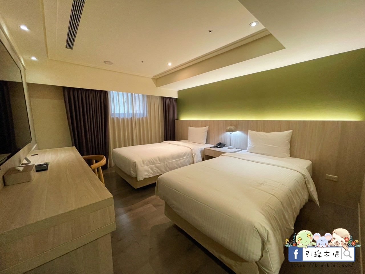 【台中住宿】葉綠宿茶覺旅-以茶發現美好時刻，時尚日系木質房型，台中火車站前走路2分鐘可到，免費停車場及點心茶水吧。