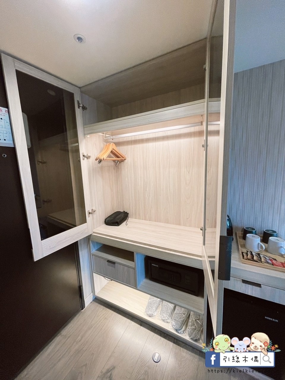 【台中住宿】葉綠宿茶覺旅-以茶發現美好時刻，時尚日系木質房型，台中火車站前走路2分鐘可到，免費停車場及點心茶水吧。