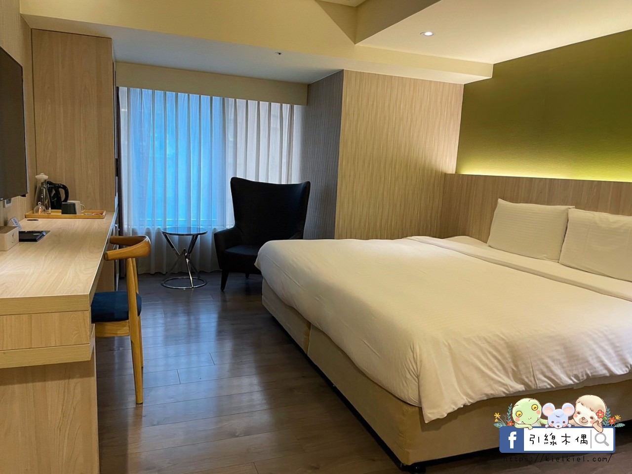 【台中住宿】葉綠宿茶覺旅-以茶發現美好時刻，時尚日系木質房型，台中火車站前走路2分鐘可到，免費停車場及點心茶水吧。