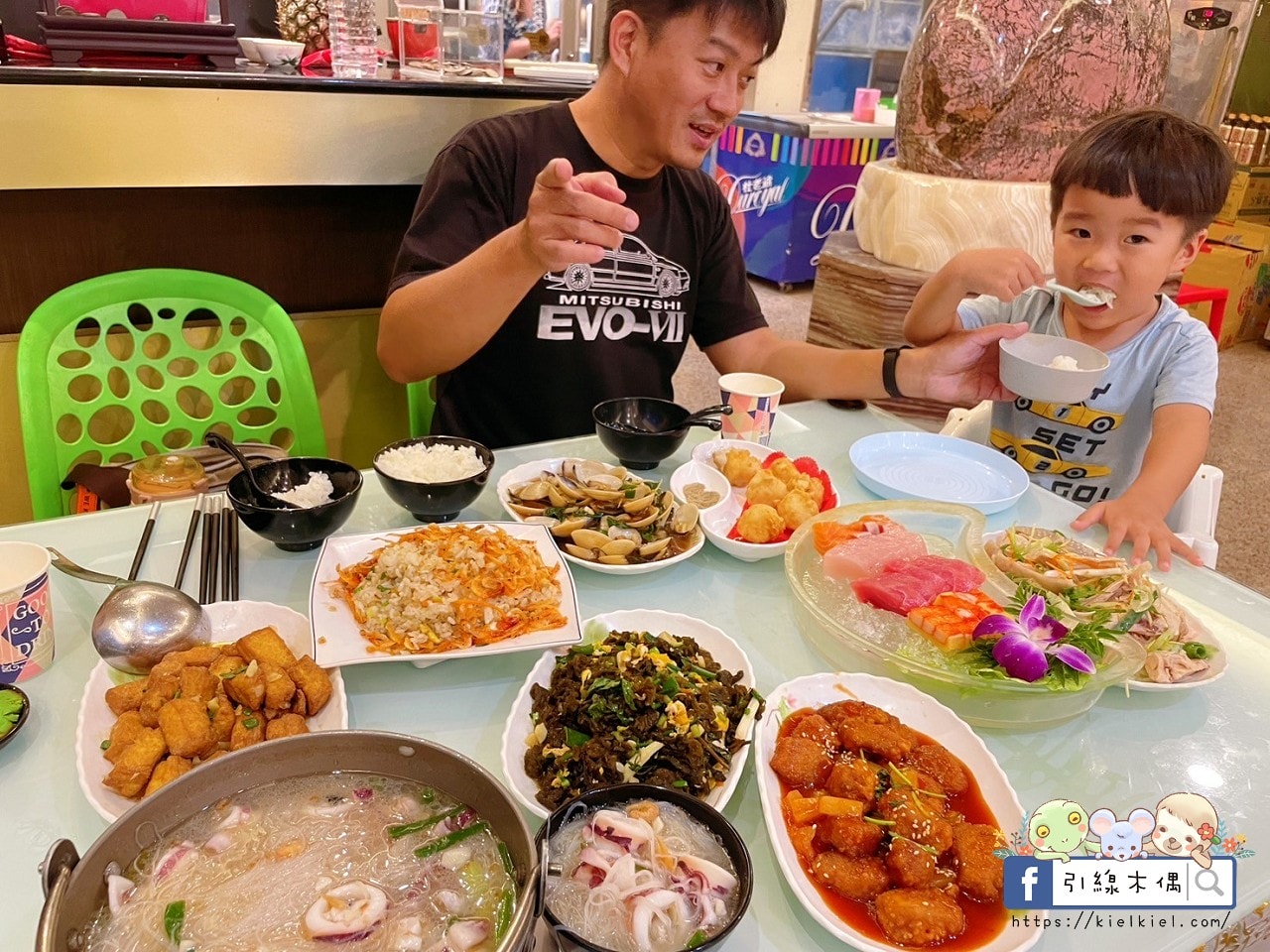 墾丁後壁湖的海味天堂｜富美海鮮餐廳：生魚片一片5元的無敵鮮味，現撈美味皆在此處，鮮味記憶每來必訪！冰淇淋免費盡情吃。