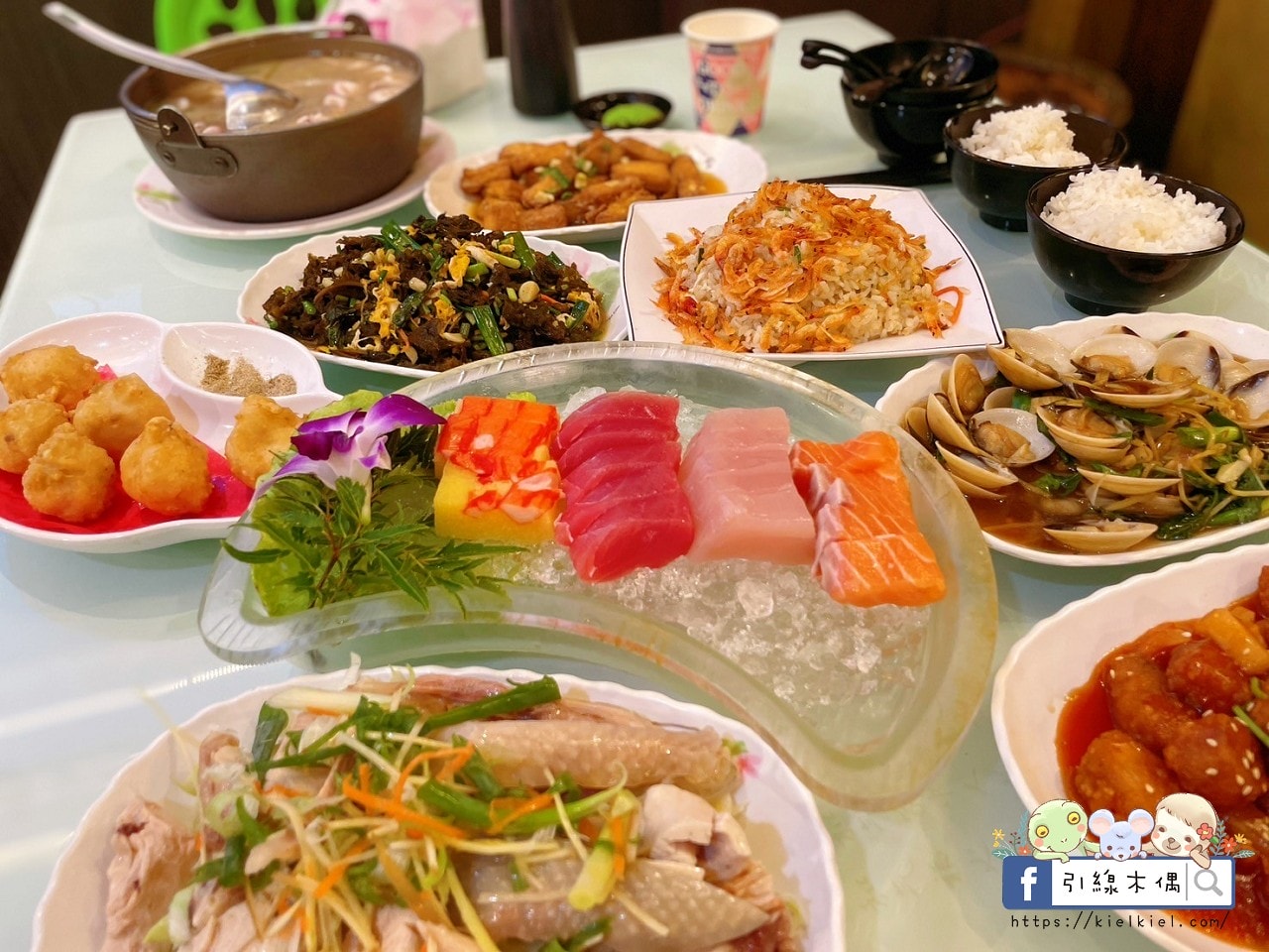 墾丁後壁湖的海味天堂｜富美海鮮餐廳：生魚片一片5元的無敵鮮味，現撈美味皆在此處，鮮味記憶每來必訪！冰淇淋免費盡情吃。