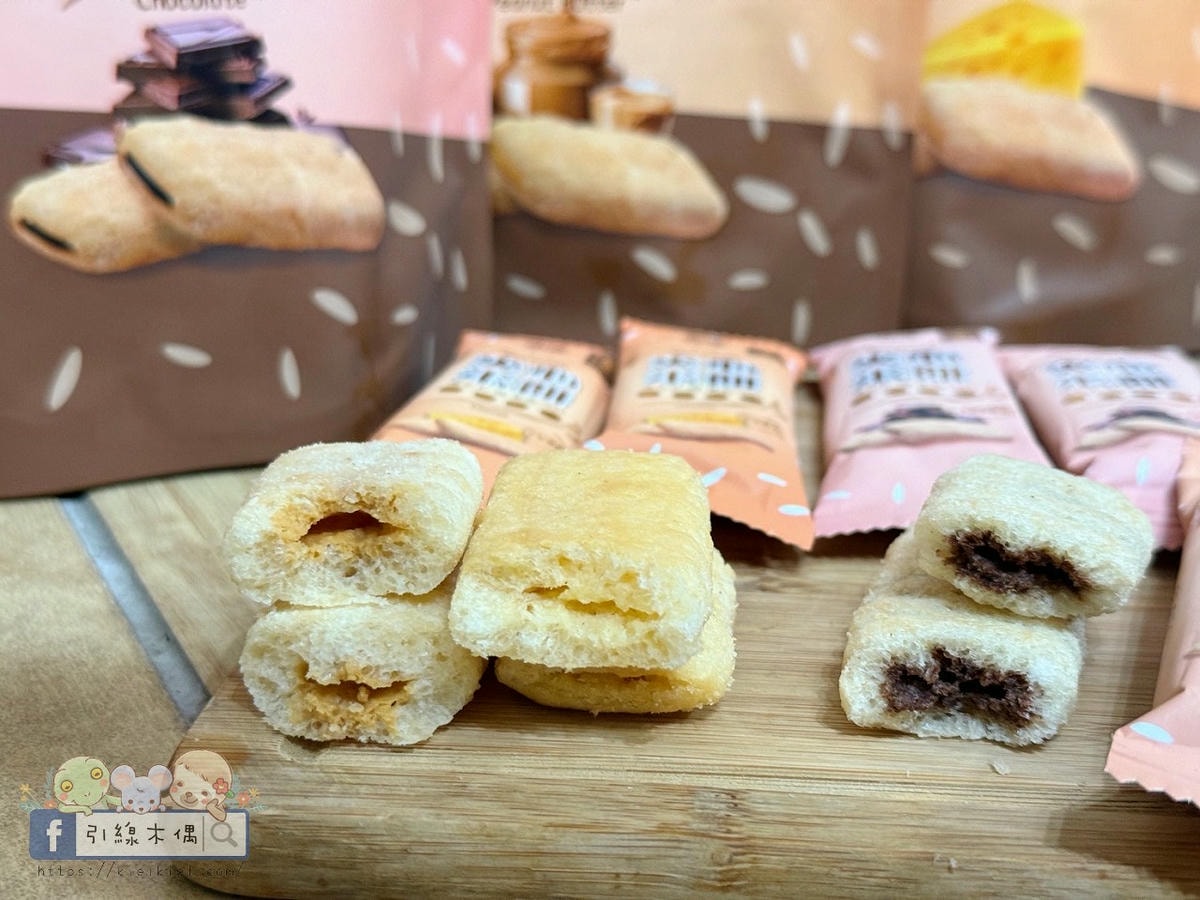 初雪美姬夾心米餅｜6種口味哪一款必吃？這款會「趴」的花蓮百分百米餅，你吃過嗎？