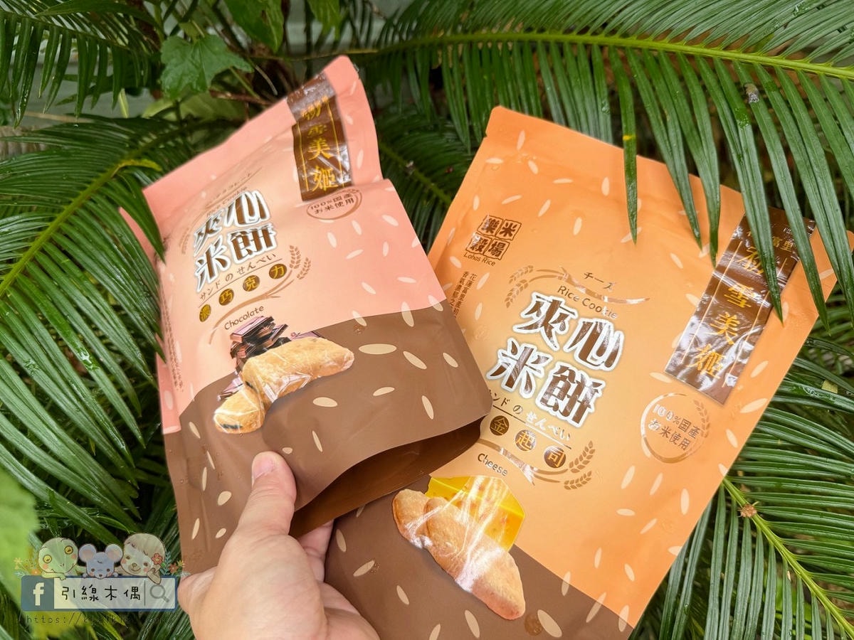 初雪美姬夾心米餅｜6種口味哪一款必吃？這款會「趴」的花蓮百分百米餅，你吃過嗎？
