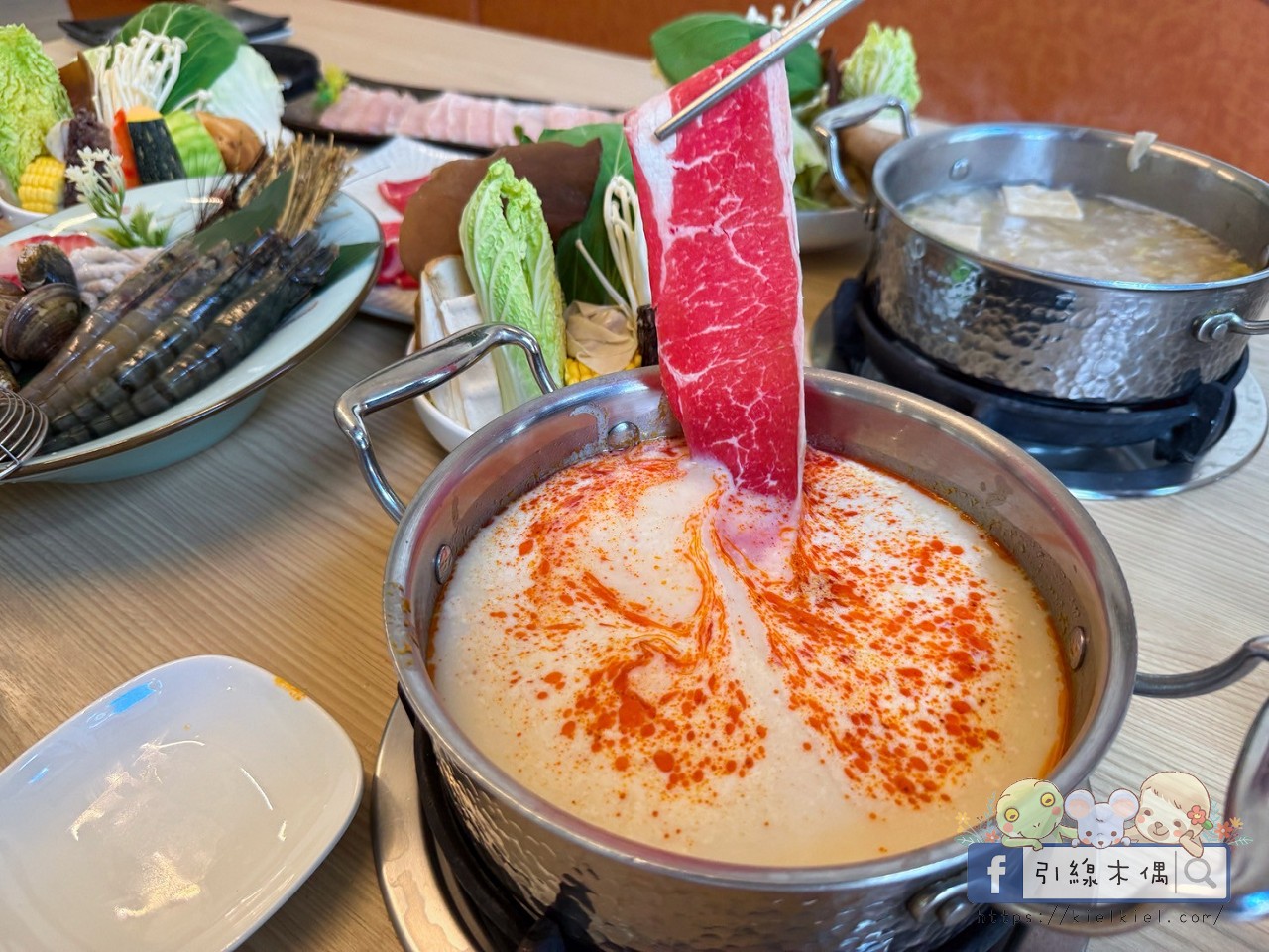 平日中午85折!《青坐請坐鍋物專科》一人一鍋也能滿桌澎湃?嘉義隱藏版質感鍋太狂! - 第37張圖