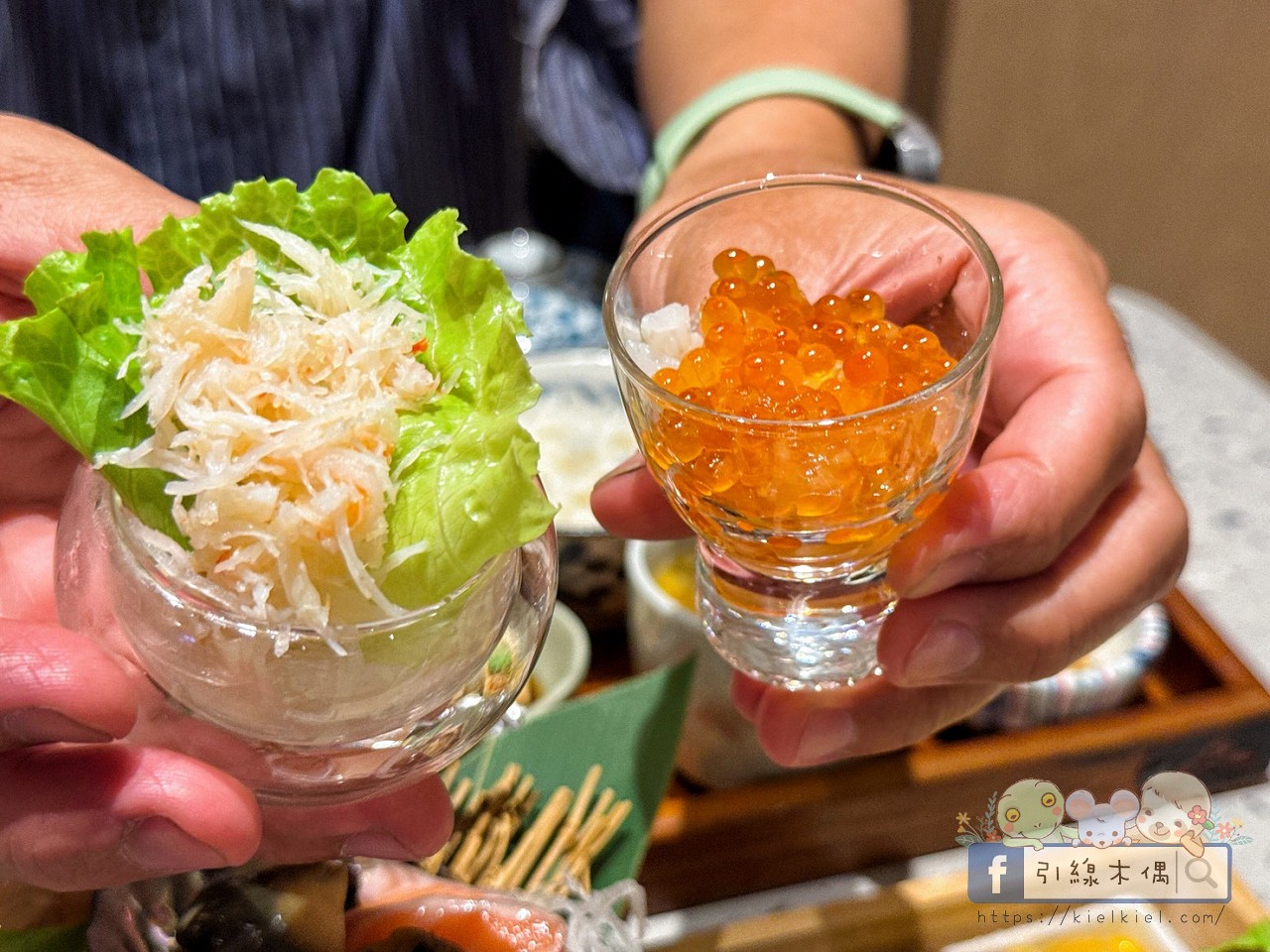 朋友看到照片立刻問在哪！《椿椛和食》生魚片浮誇到像珠寶盒？