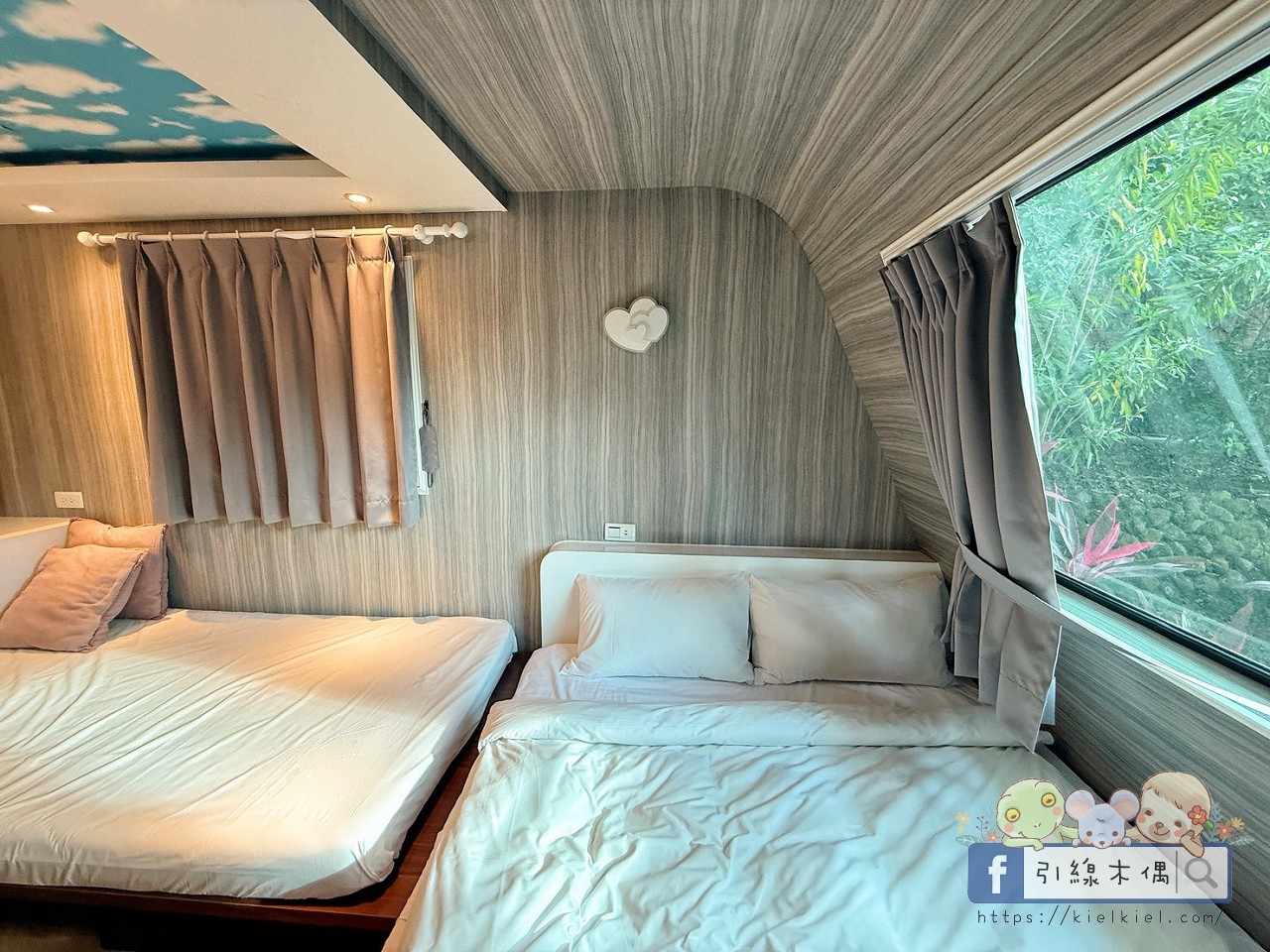 【為什麼孩子一到晚上還不想睡？】一次住進 20+ 種親子設備活動的《詩情花園渡假村-露營車》實住分享